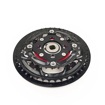L-faster Bicycle Mid-Drive Freewheel CranksCrankset for Bike